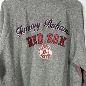 Tommy Bahama Gray Red‎ Sox Men's Sweatshirt